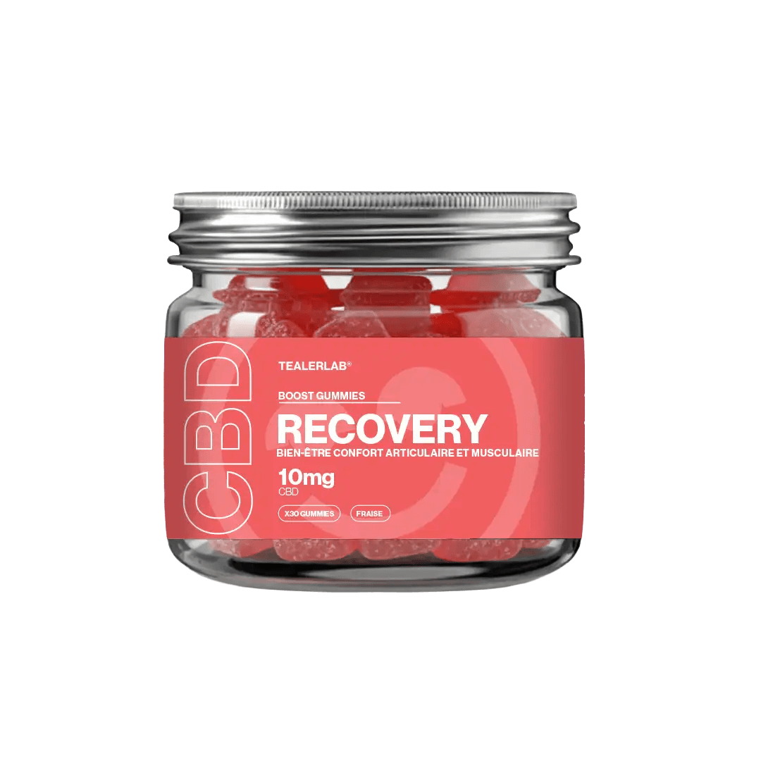 TealerLab Relaxing CBD Gummies 300mg - Strawberry Flavor 30pcs