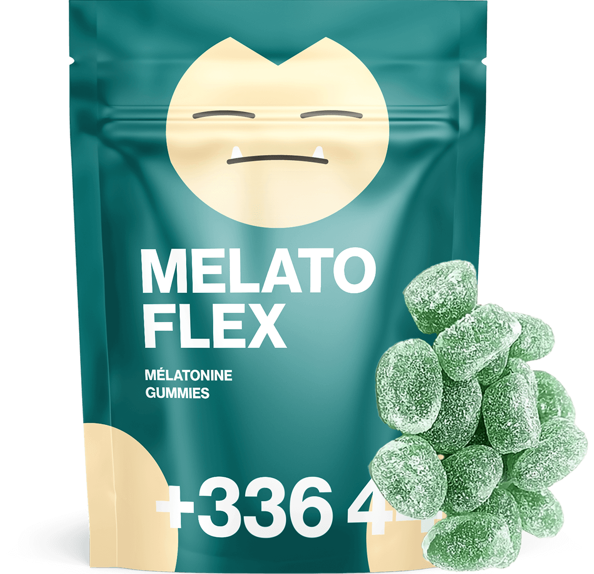 TealerLab Melatoflex CBD + Melatonin Gummies - Apple Flavor 25pcs