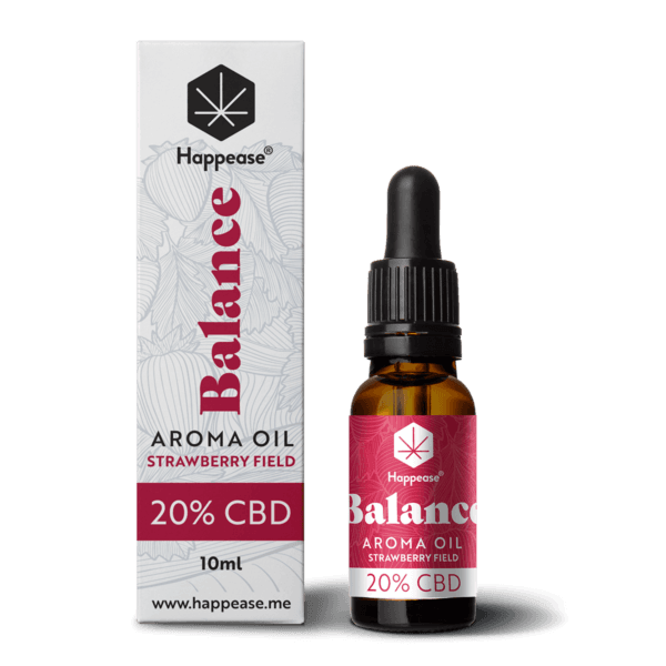Happease CBD Oil Balance — Strawberry Field