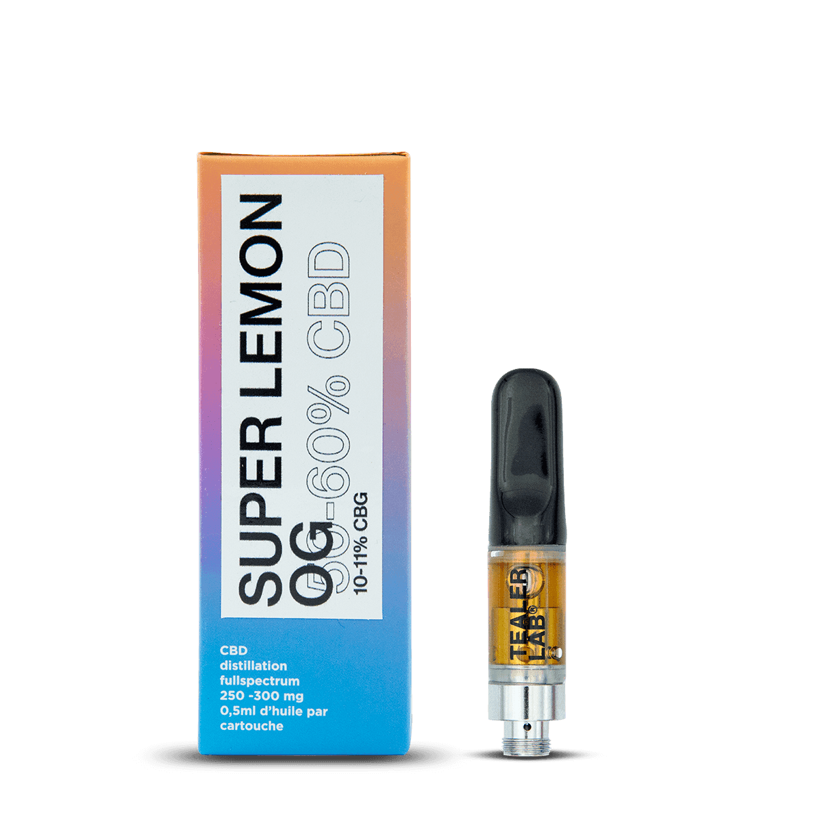 TealerLab CBD Vape Pen - Super Lemon 50-60% CBD