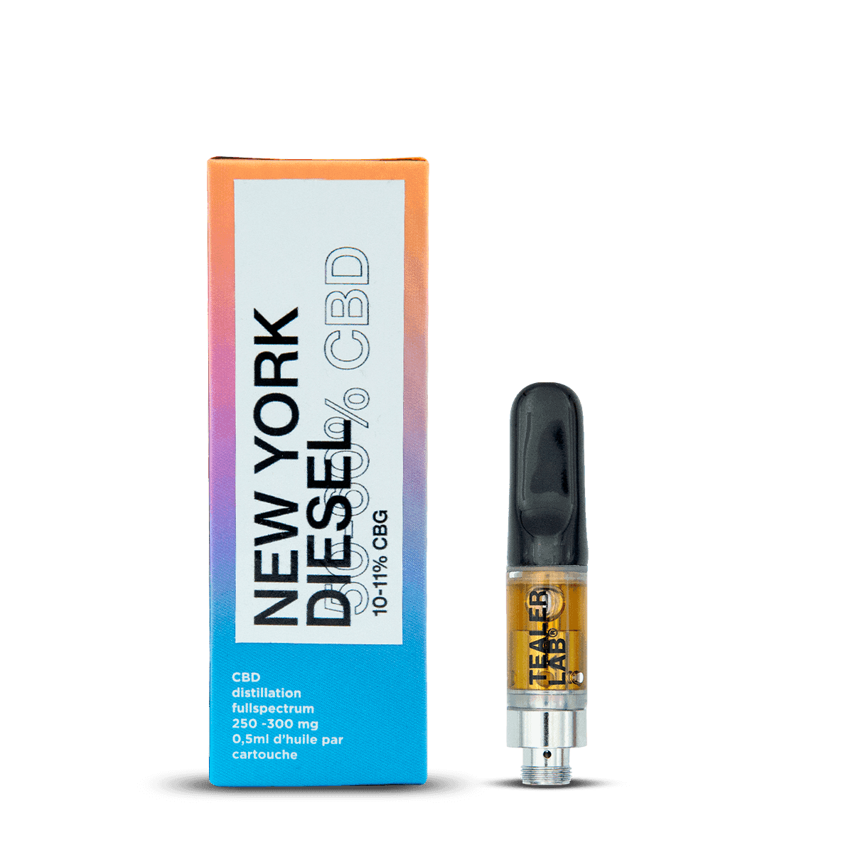 TealerLab CBD Vape Pen - New York Diesel 50-60% CBD