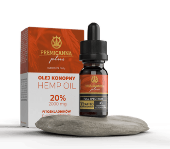 Premicanna Huile CBD 20% + CBG — Spectre Complet 2000mg