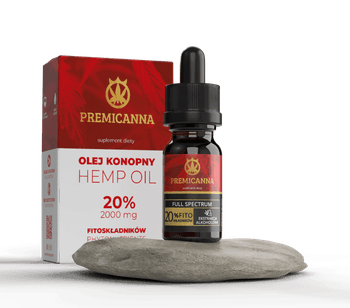 Premicanna Huile CBD 20% — Spectre Complet Naturel 2000mg