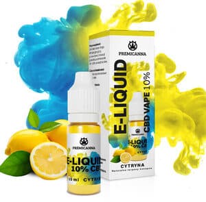 Premicanna CBD Vape Juice 10% Sour Lemon — 10ml