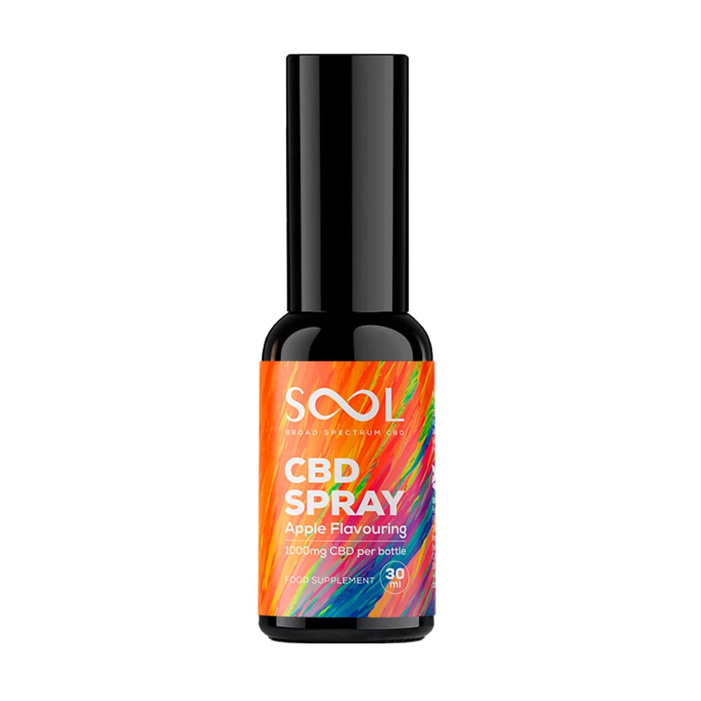 CBD Spray 1000mg Apple Flavour - Broad Spectrum