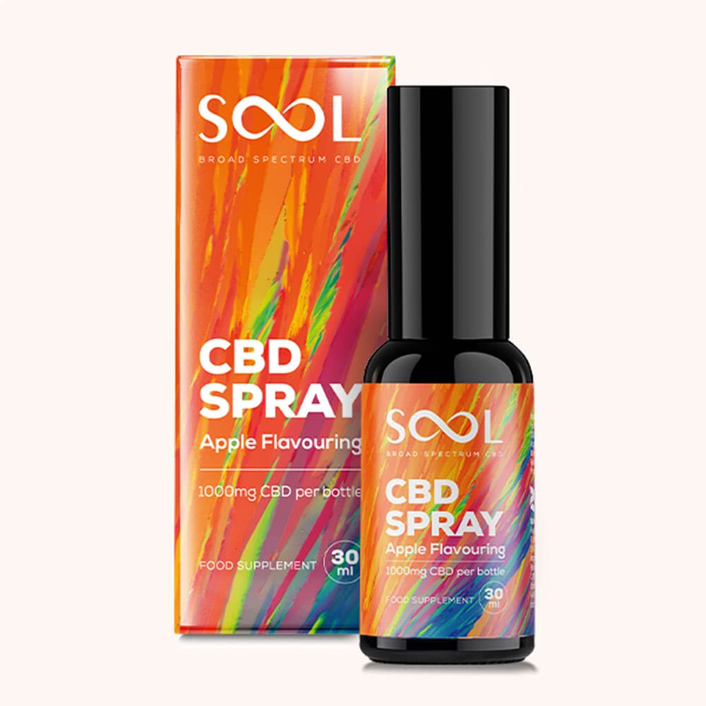 CBD Spray 1000mg Apple Flavour – Broad Spectrum – Image 4