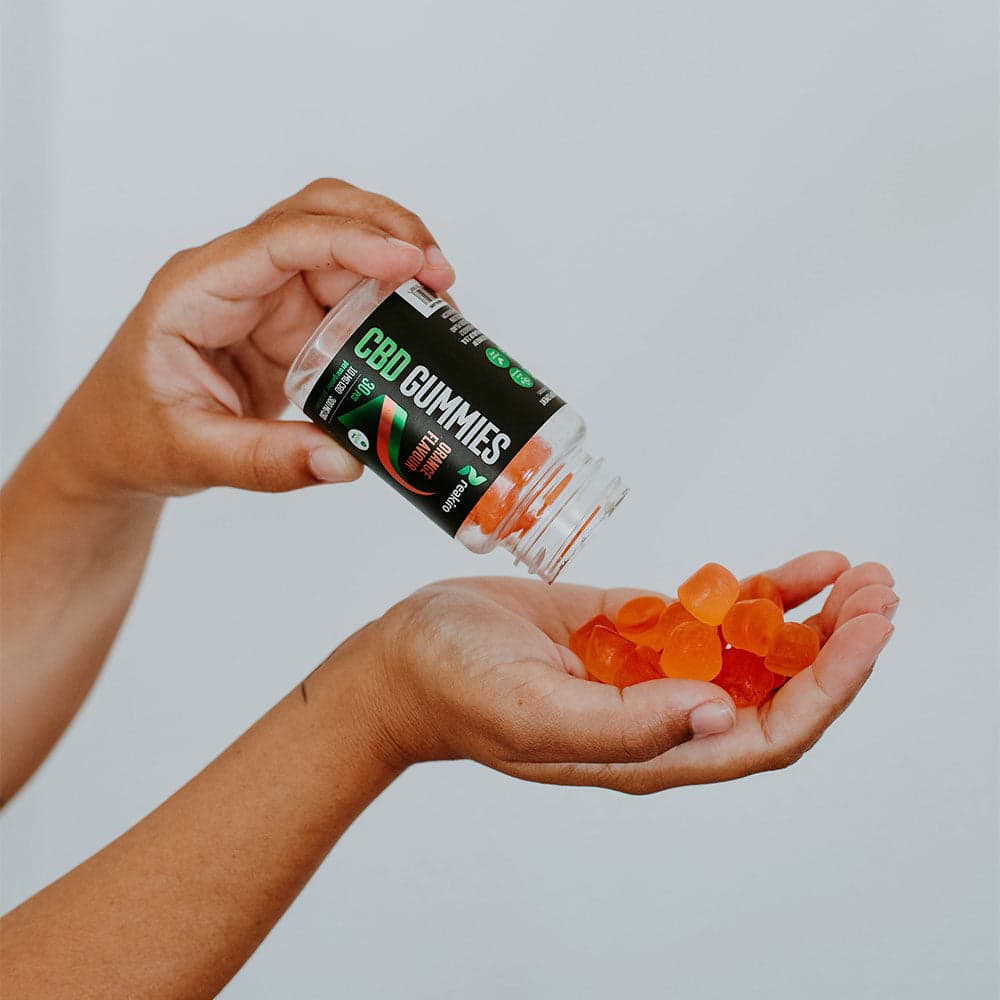 CBD Vegan Gummies 300mg 30pcs – Orange Flavour – Image 2
