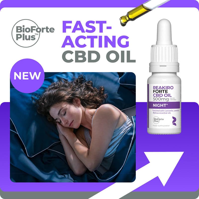 Forte CBD Night Oil 500mg 15ml – Image 3