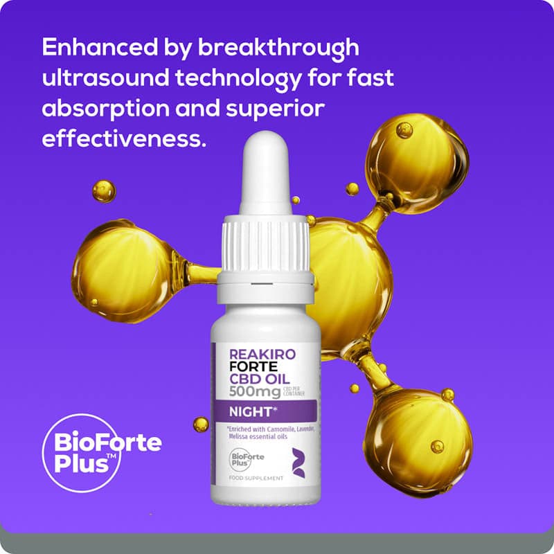 Forte CBD Night Oil 500mg 15ml – Image 4