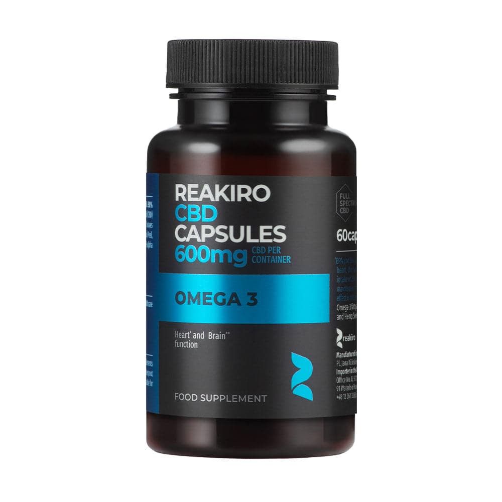 Omega 3 CBD Capsules 600mg