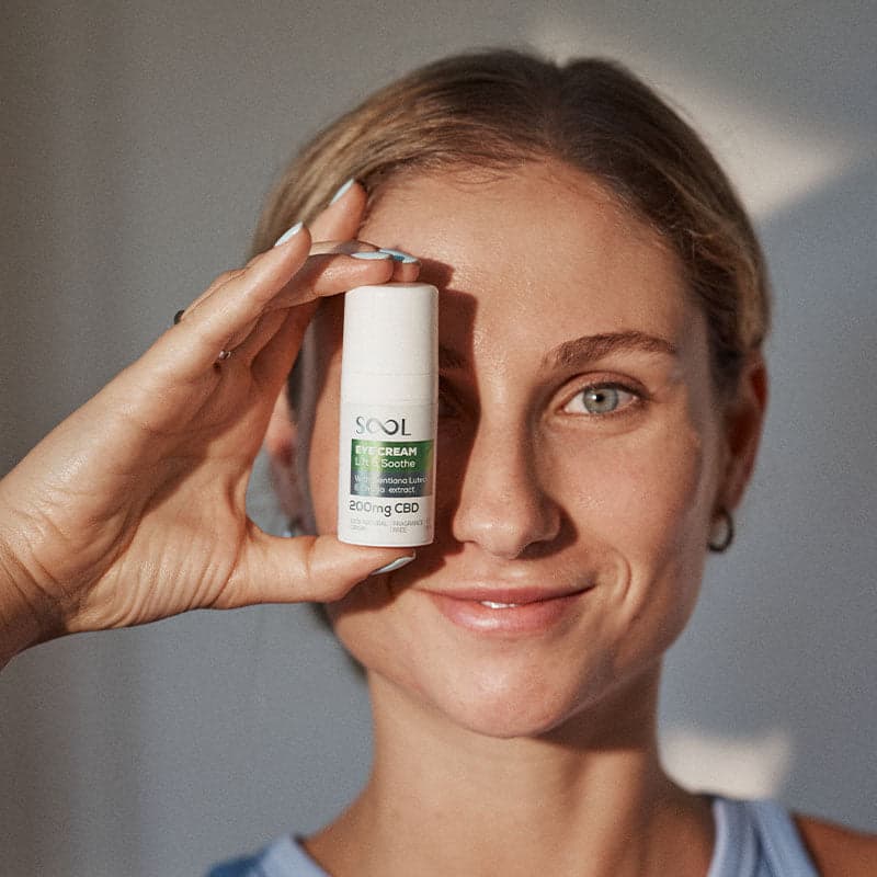 Eye Cream Lift & Soothe 200mg CBD 15ml – Image 2