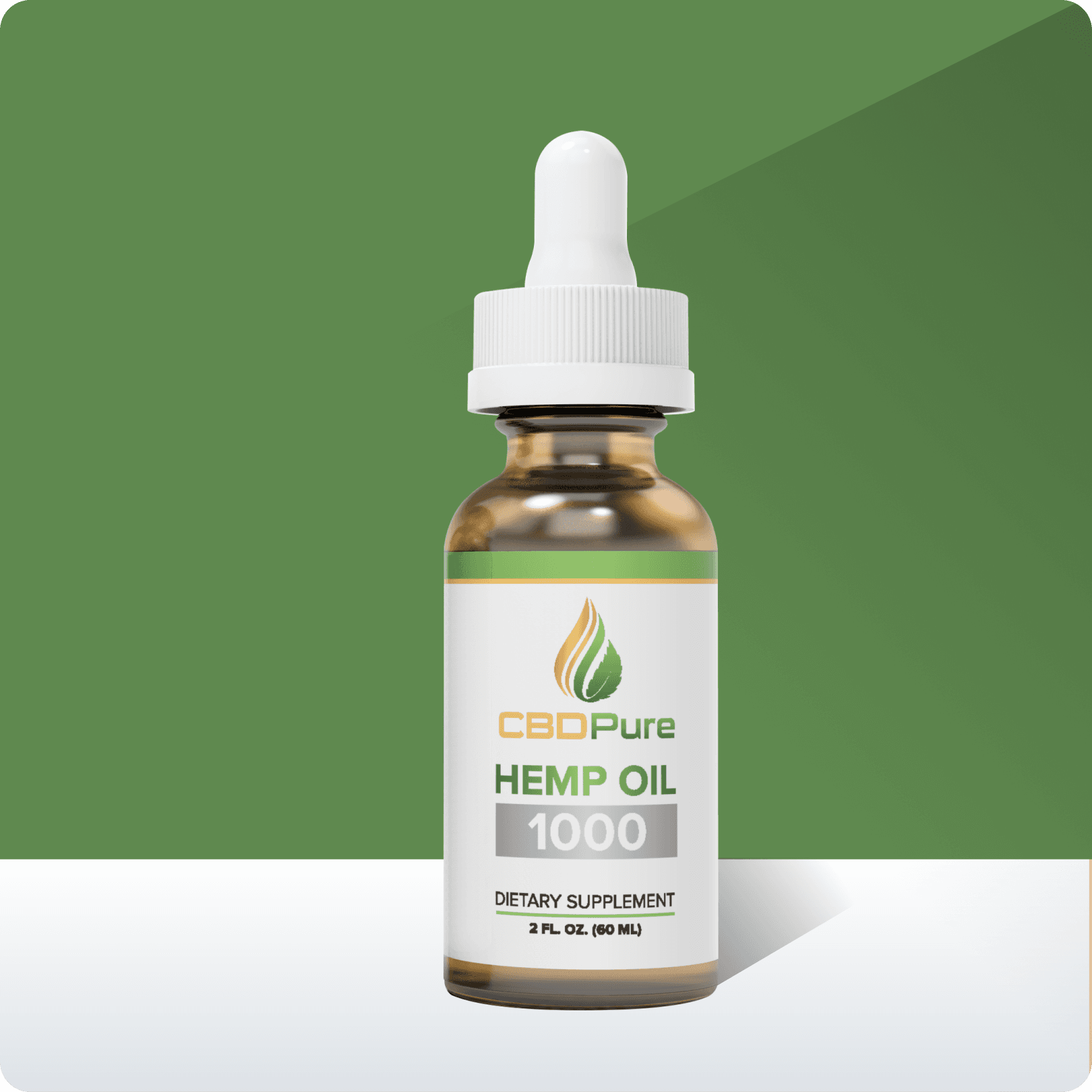CBDPure Hemp Oil 1000mg Full Spectrum CBD