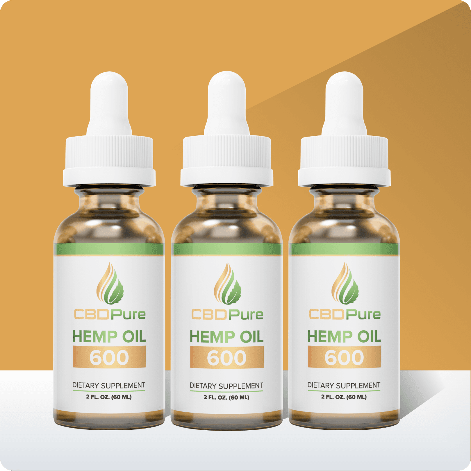 CBDPure Hemp Oil 600mg Full Spectrum CBD