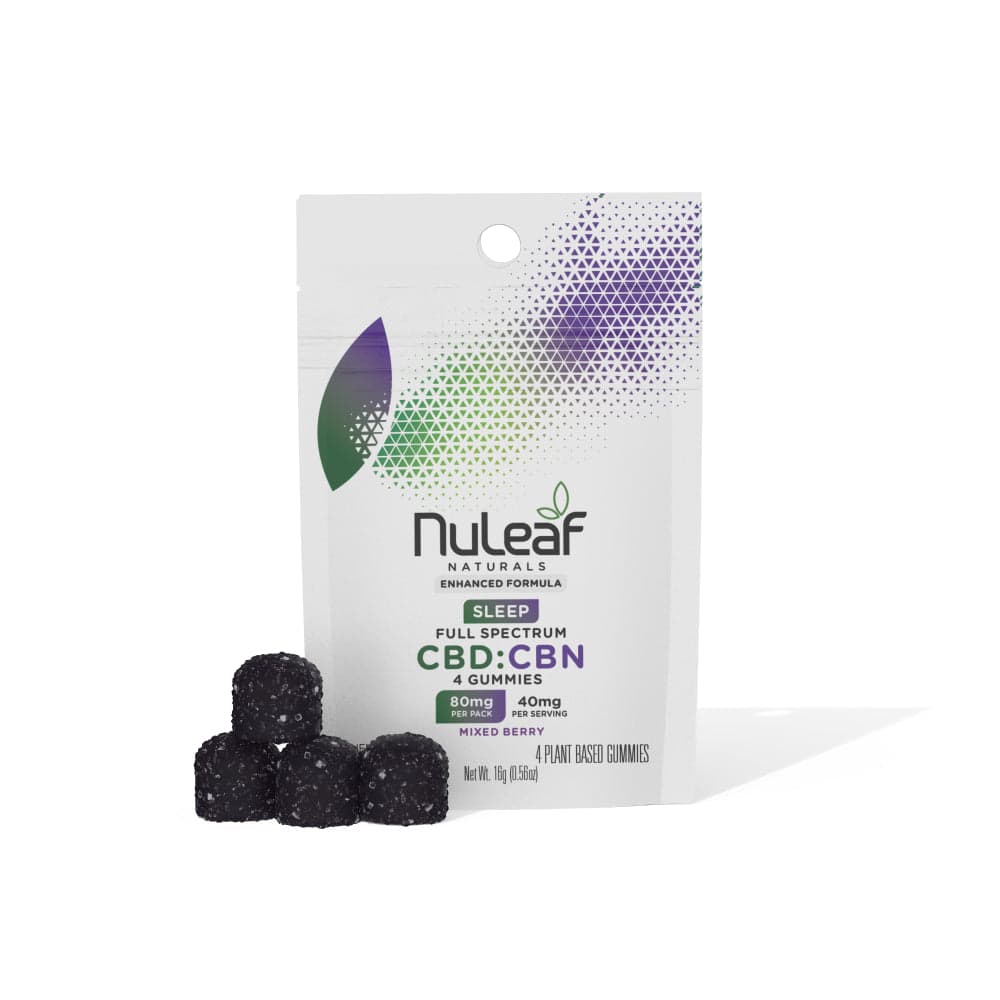 NuLeaf Naturals 4 Pack Gummy Sampler