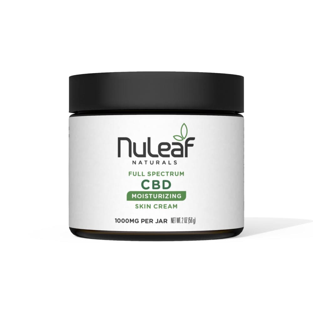 NuLeaf Naturals CBD Moisturizing Skin Cream