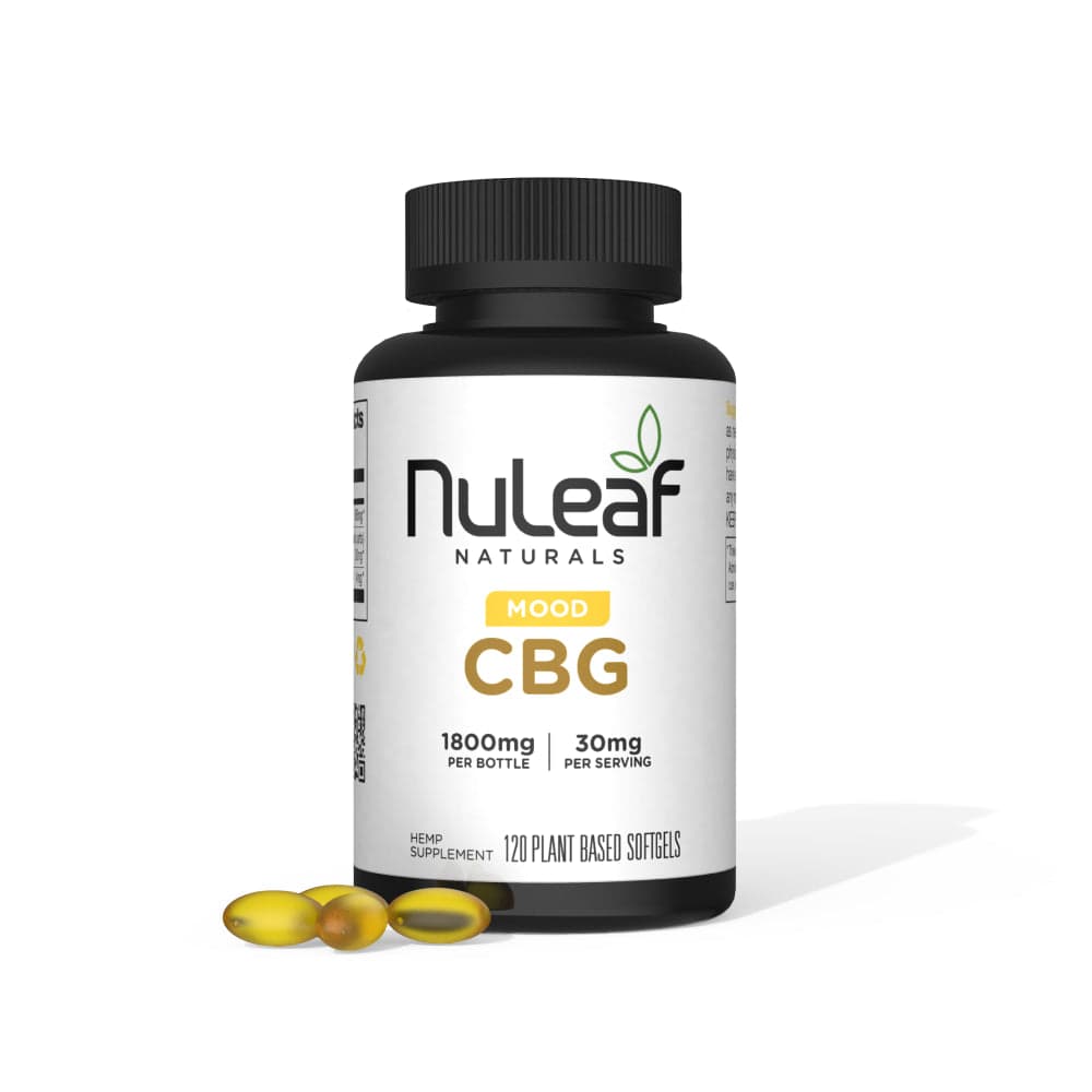 NuLeaf Naturals CBG Capsules 15mg