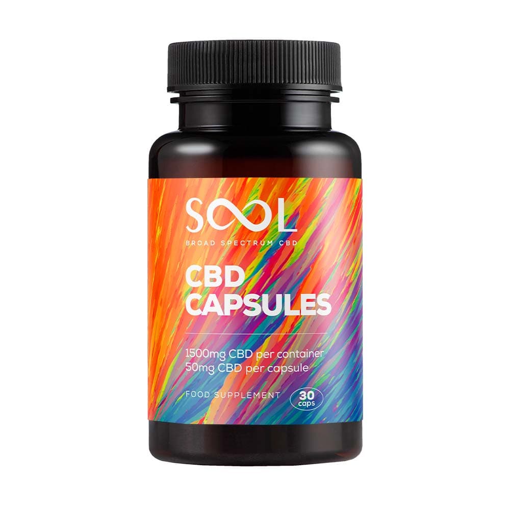 CBD Capsules 1500mg 30pcs - Broad Spectrum