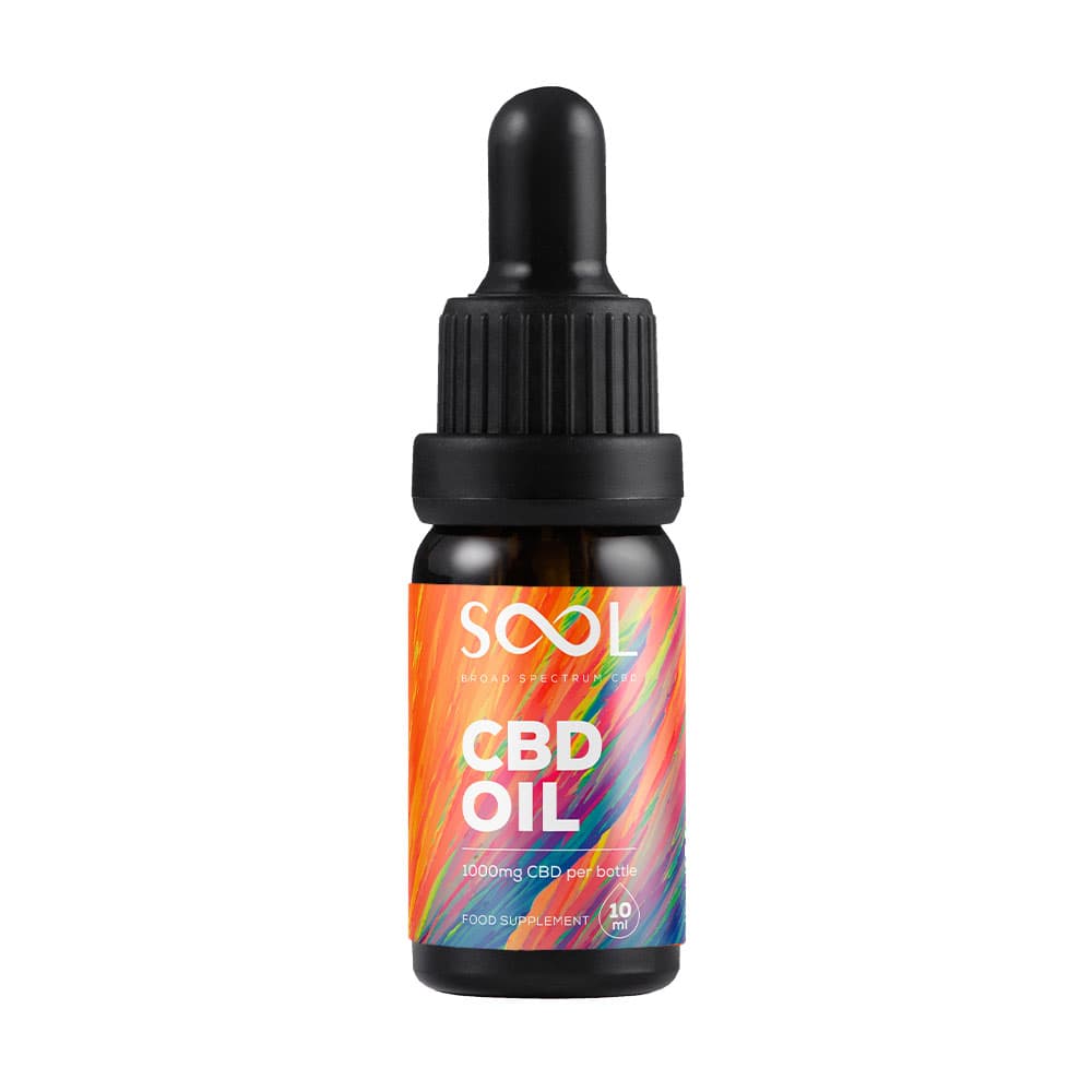 CBD Oil 1000mg Broad Spectrum – 10% CBD – Image 1