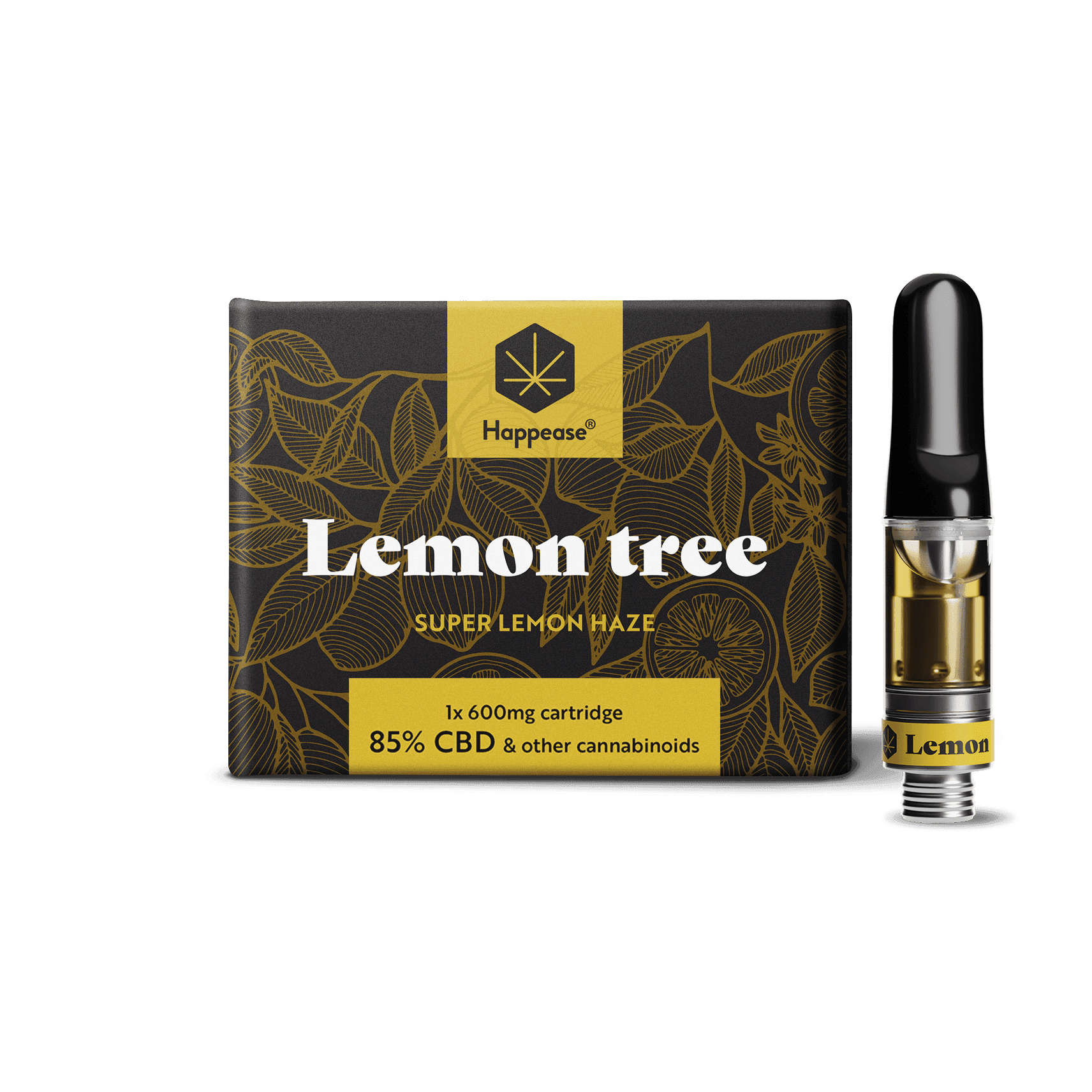 Happease Vape Refill — Lemon Tree (85% CBD)