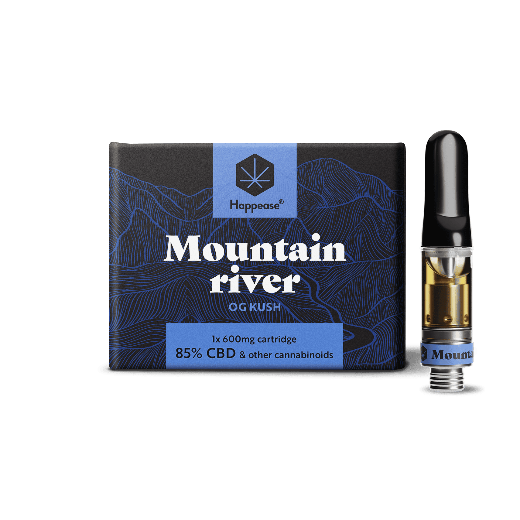 Happease Vape Refill — Mountain River (85% CBD)