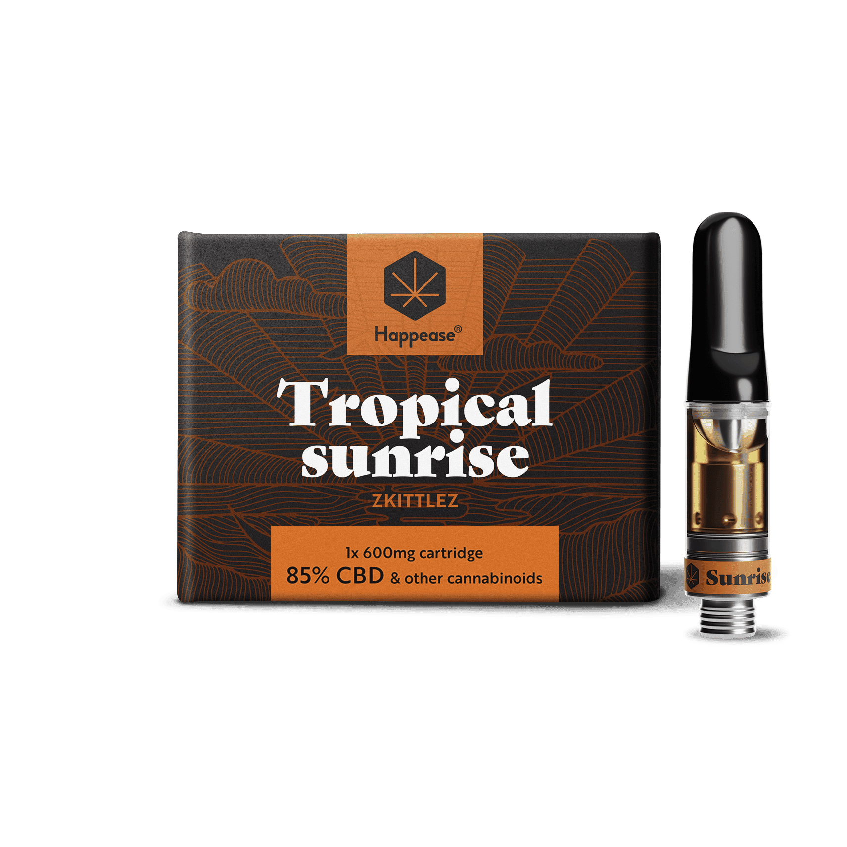 Happease Vape Refill — Tropical Sunrise (85% CBD)